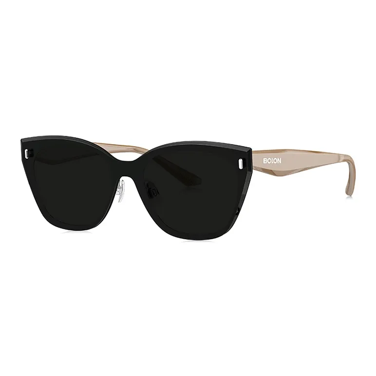 BOLON Plate Alloy Frame Cat Eye Sunglasses Unisex