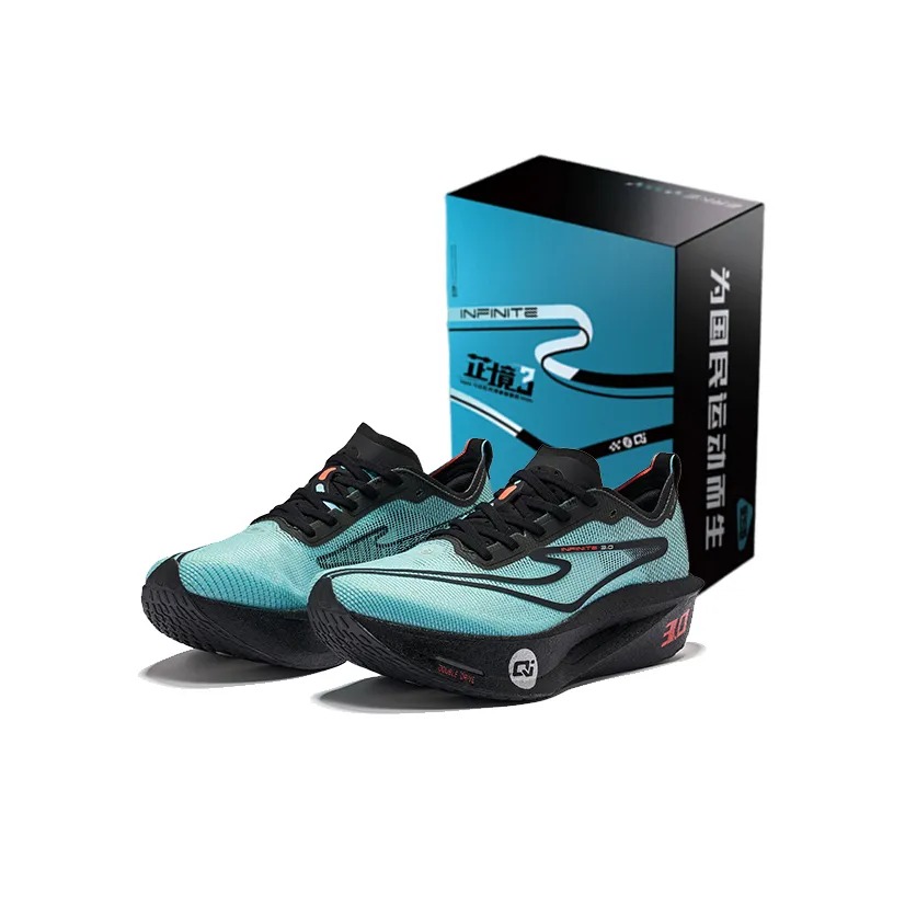 Эрке Realm of The Orchid 3,0 Амортизация Дышащий Отскок Низкий Топ Технология Углеродная Пластина Эрке Технология Qi