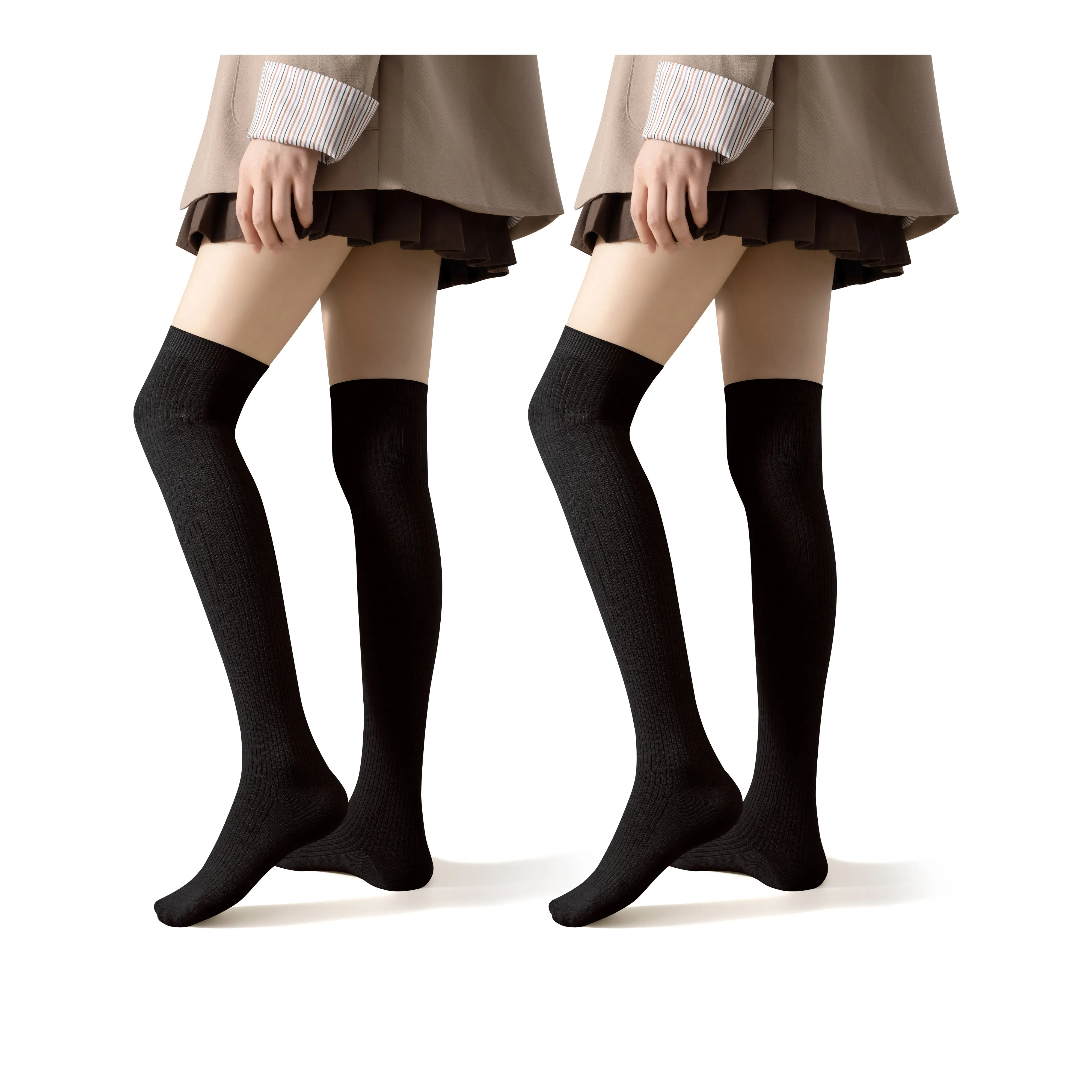 MIIOW Носки для бедра High женские 2 упаковки