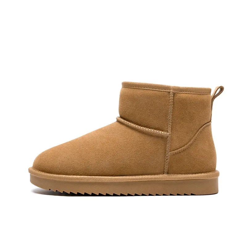 ZHR Термический Водонепроницаемый Устойчивый к Износу Увеличивающий Высоту Покрытие Снежные Ботинки Женские