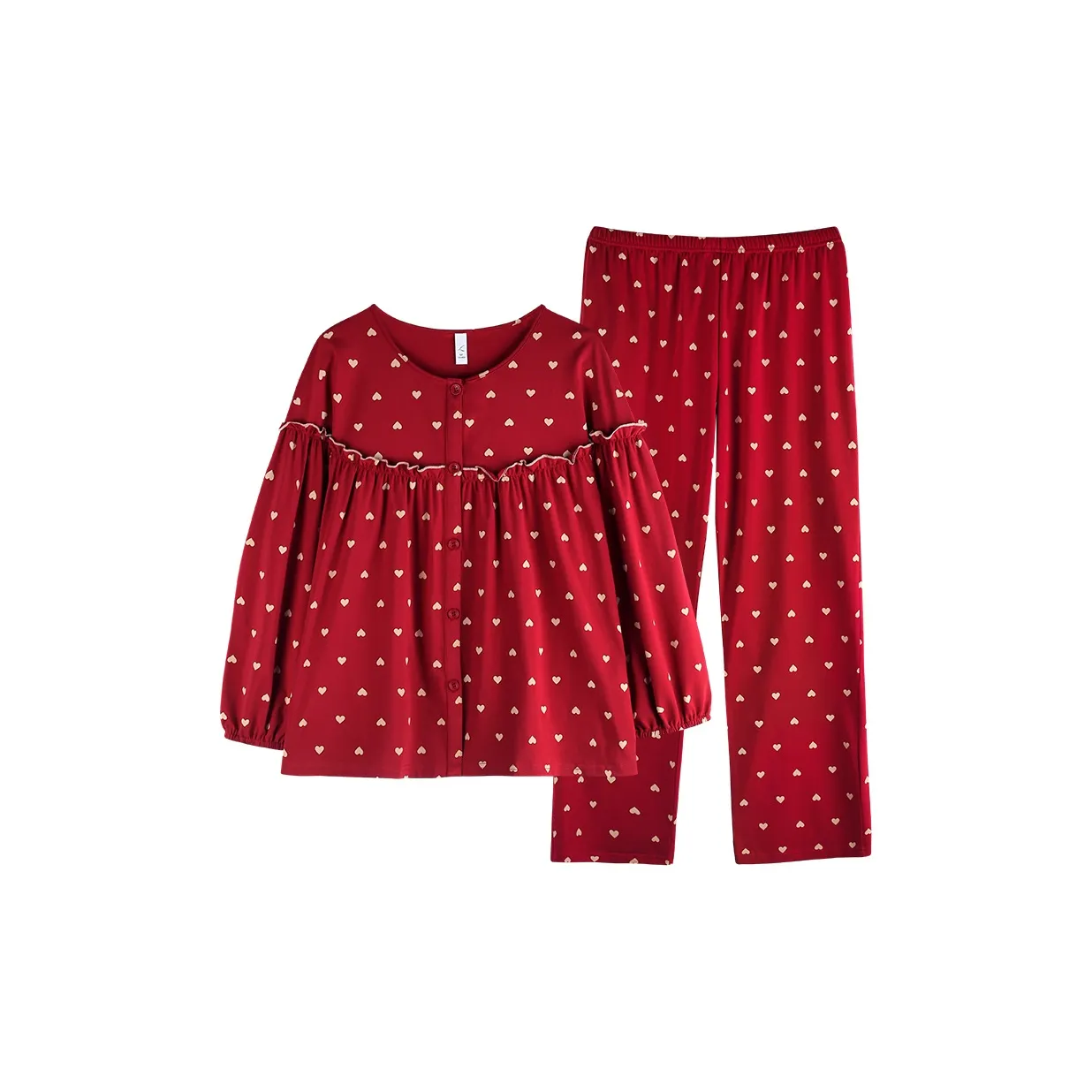 Xuan Liang 63701 Бордовый Женские Пижамные Комплекты