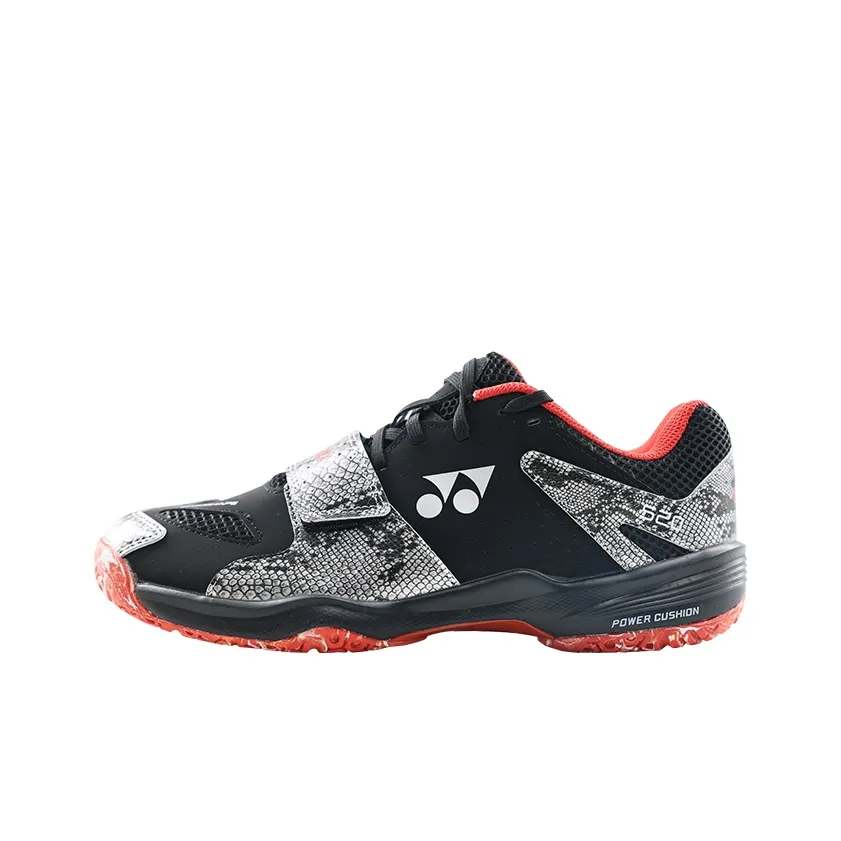 YONEX Амортизирующая стелька устойчивость к истиранию легкое покрытие низкий топ обувь для бадминтона унисекс черный серебряный