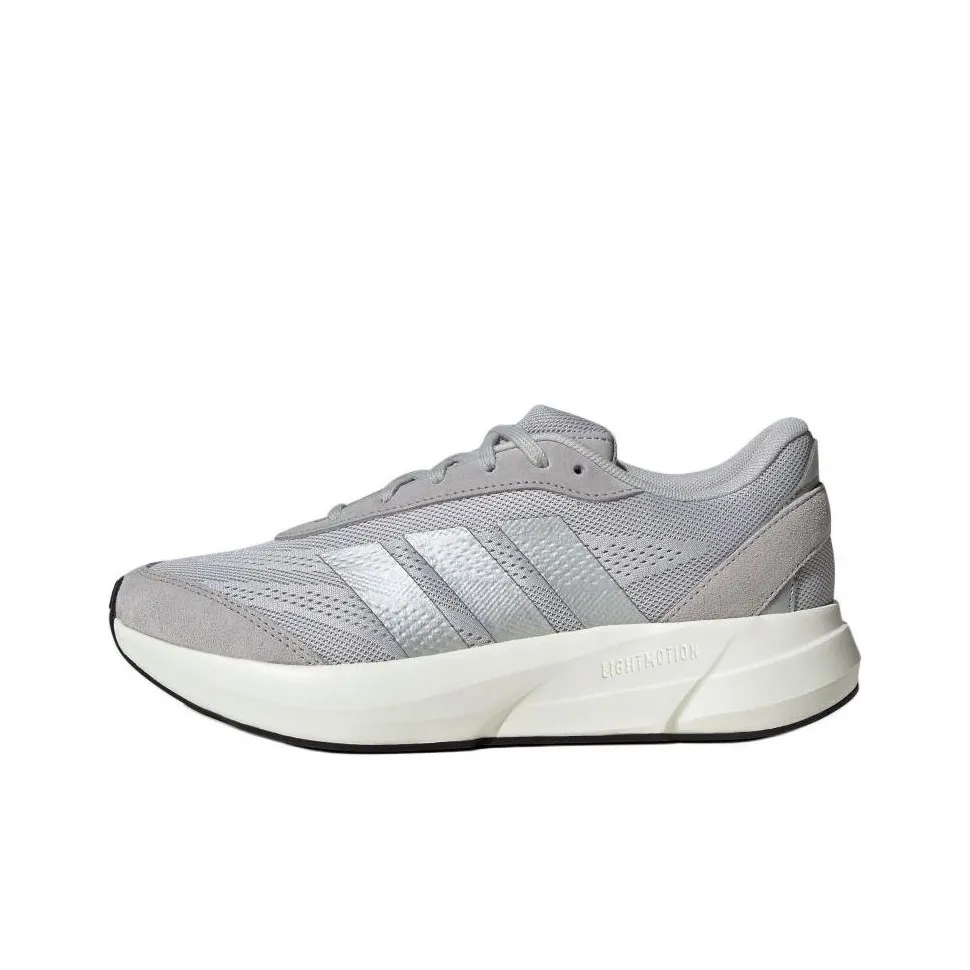 Adidas LIGHTSHIFT Slip-resistant Abrasion-resistant Low Top Casual Running Shoes Women's Gray Silver Adidas LIGHTSHIFT Противоскользящие Устойчивые к истиранию Низкий Топ Повседневные Беговые Кроссовки Женские Серый Серебряный