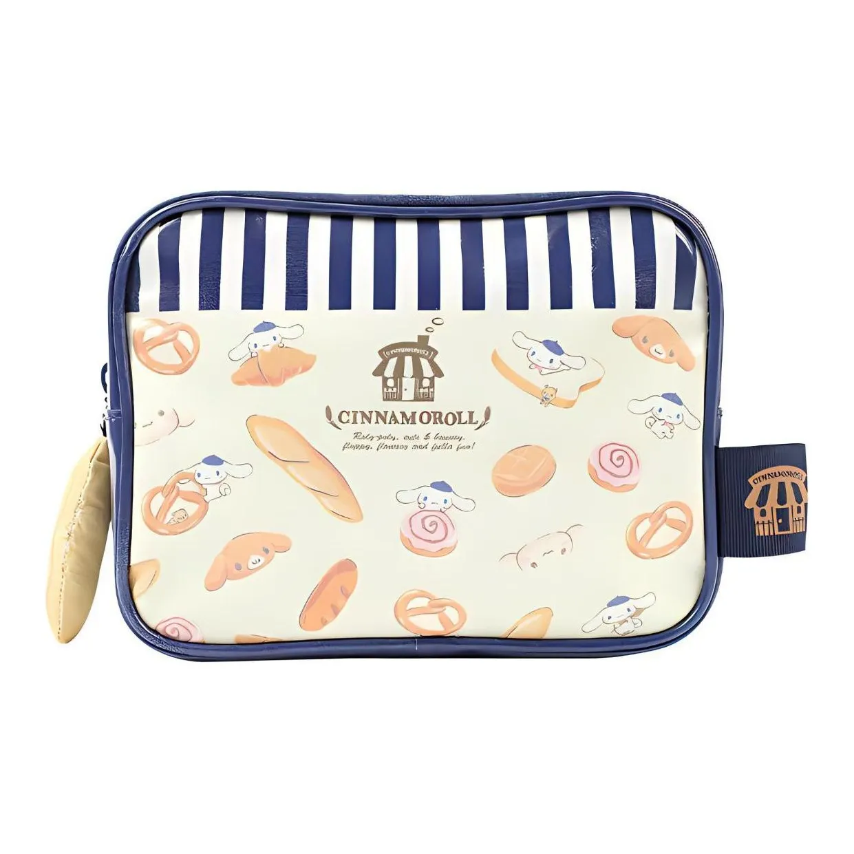 Sanrio Yugui Dog Cotton Travel Storage Bag Unisex Blue