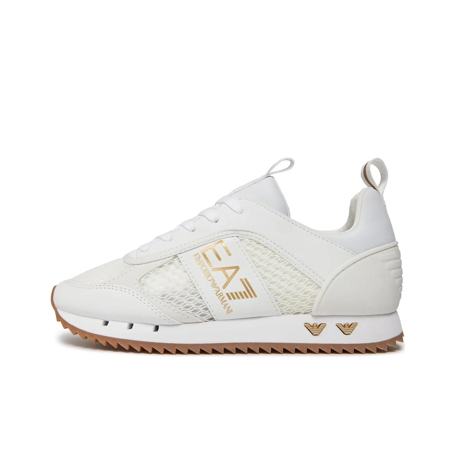 EMPORIO ARMANI EA7 Низкий топ Повседневная обувь Унисекс Белый