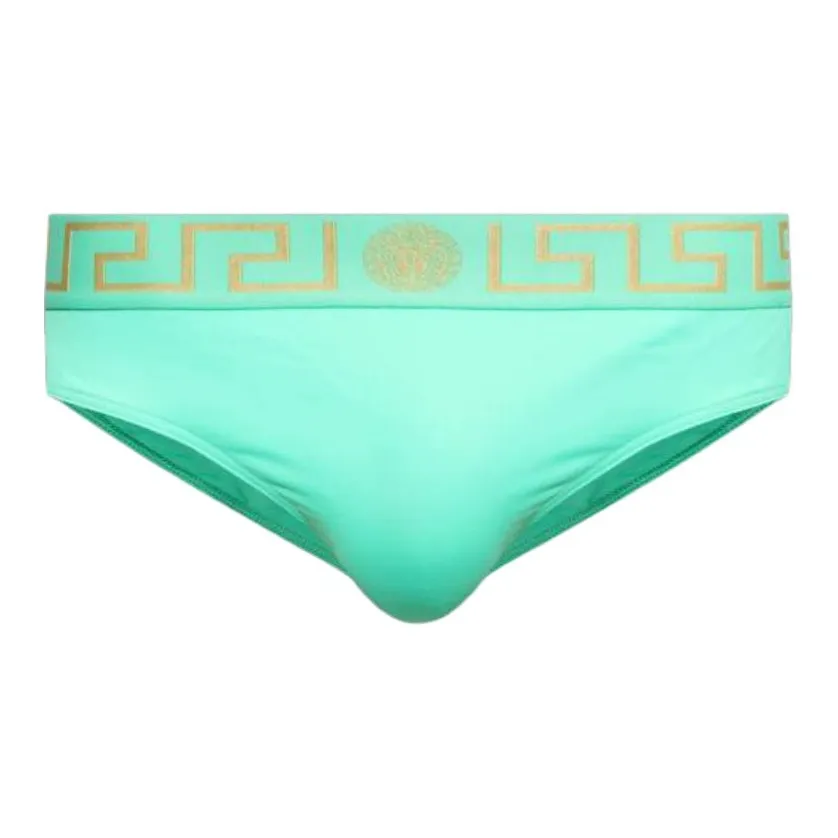 VERSACE Greca Border Stretched Swim Shorts