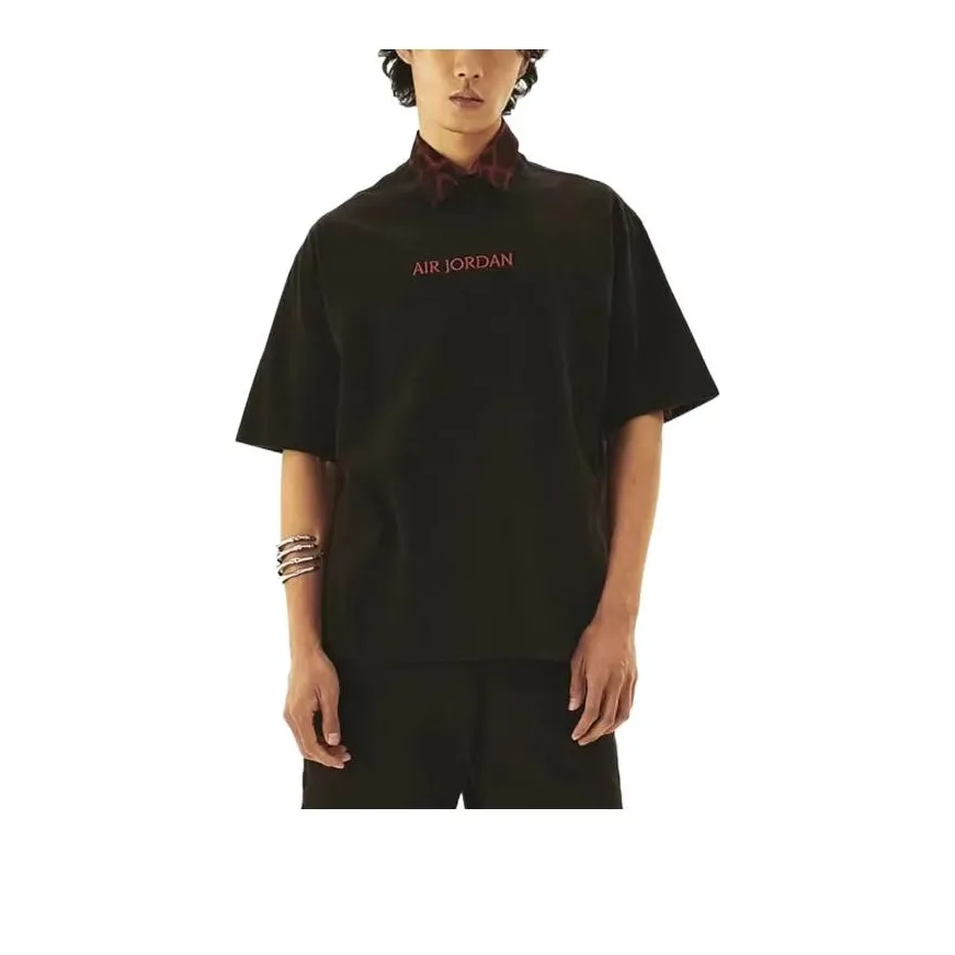 Jordan T Shirts Unisex Black