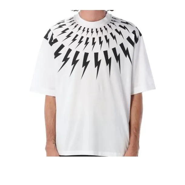 Neil Barrett T Shirts Men's White