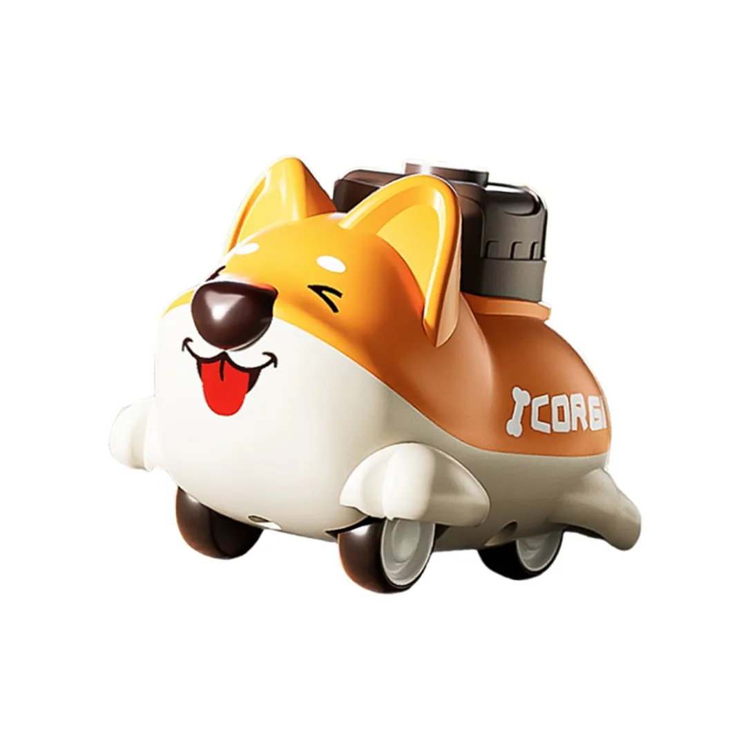 Myo Belle Мультяшный CORGI Press Wa Go Car Развивающие игрушки