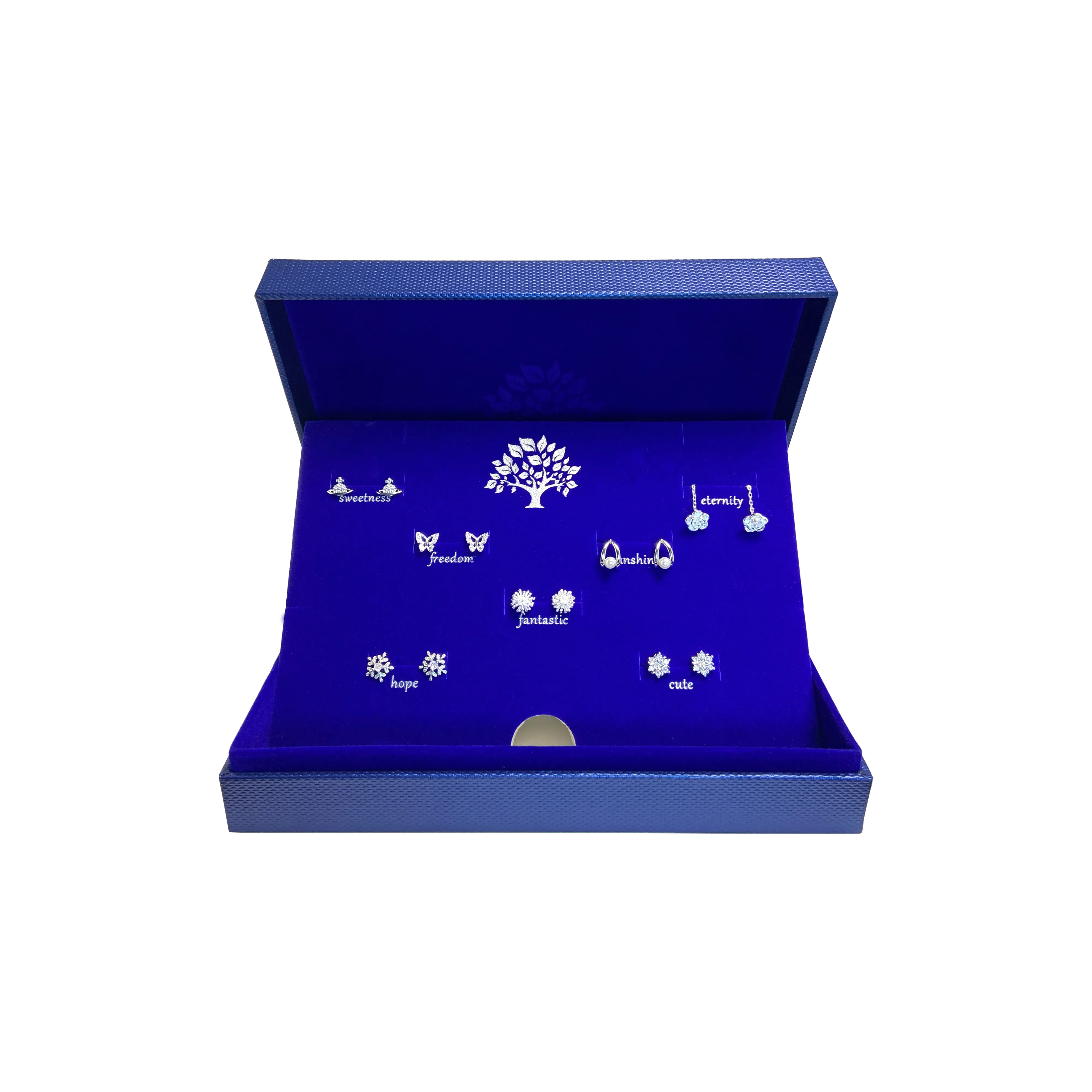 ERXI Серьги-гвоздики из стерлингового серебра 925 пробы для женщин