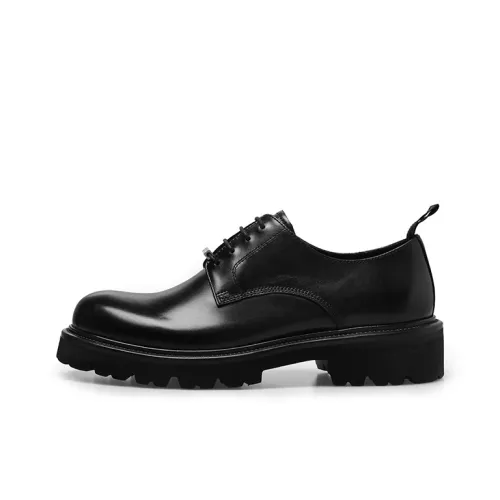 BOSSSUNWEN Мужские повседневные туфли Low Top Черные Мужские