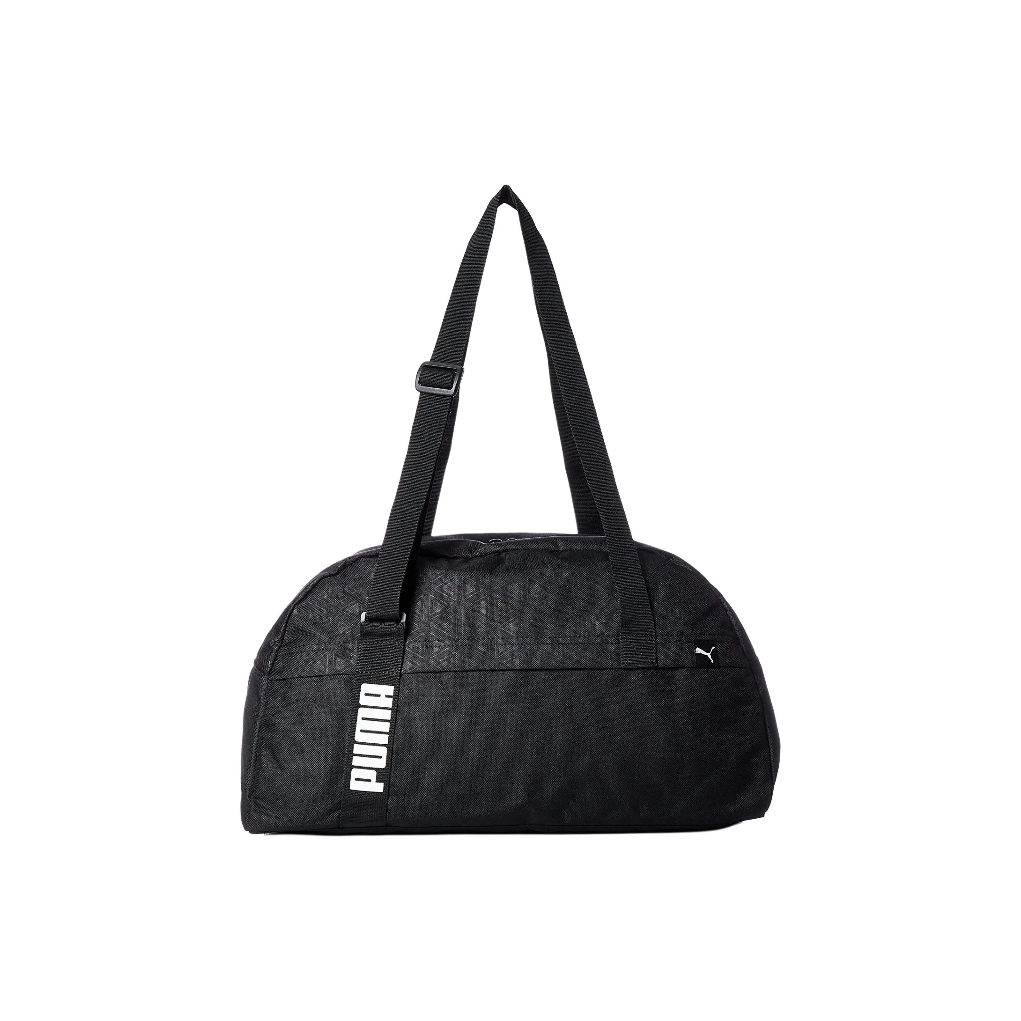 PUMA Fabric Travel Bags Handbags Yoga Bags Gym Bags Medium Size Unisex Black