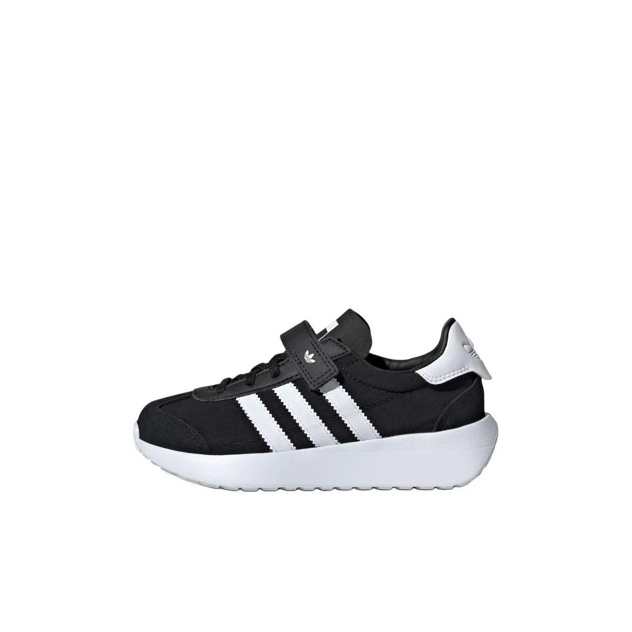 Adidas Originals COUNTRY XLG Anti Slip Wear Resistant Low Top Kids Lifestyle Shoes Black White Kids'