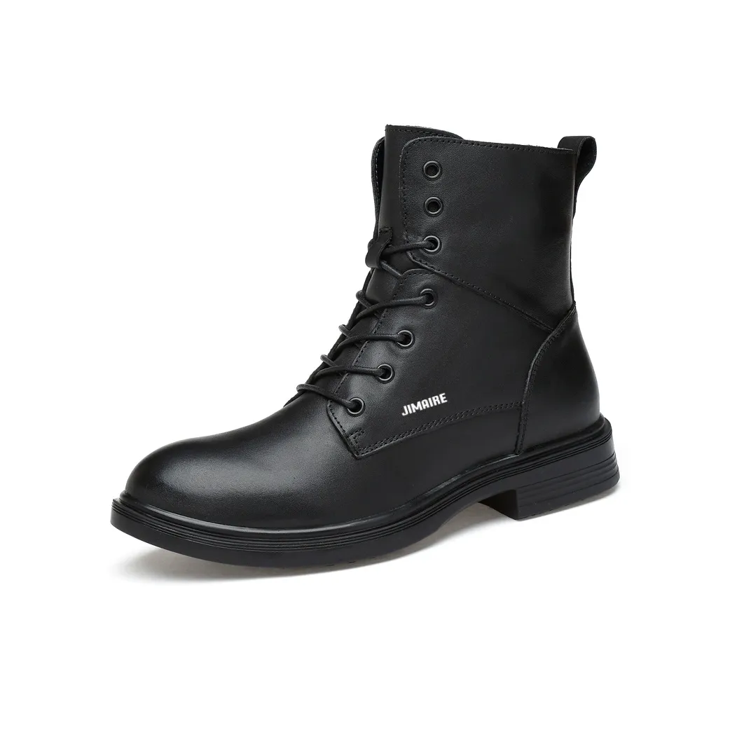 King Jinmai Crew Martin Boot Unisex Black