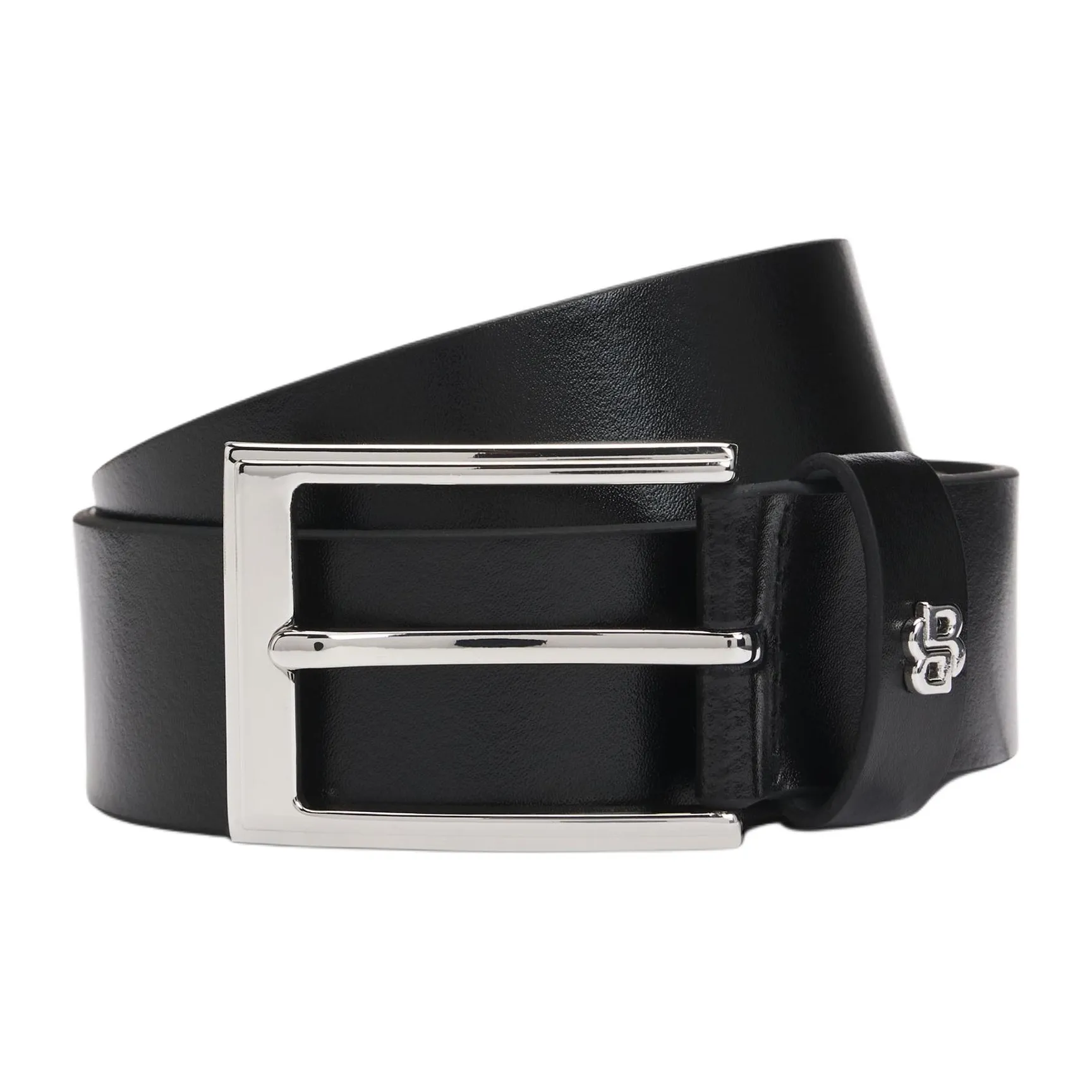 Boss Logo Plaque detailing Belt