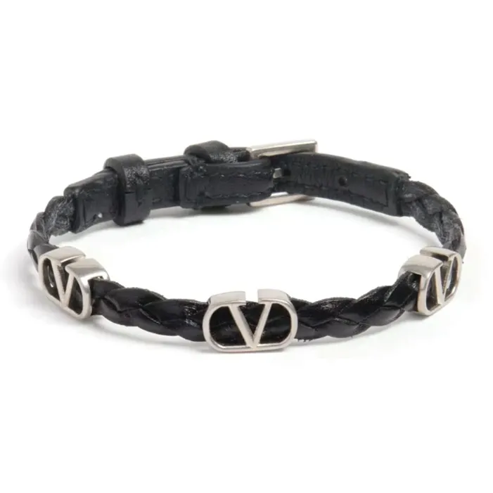Valentino VLogo Signature Buckled Bracelet