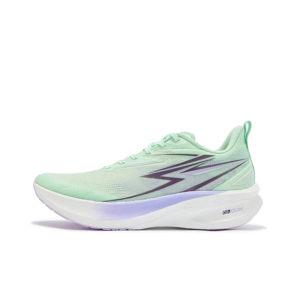 361° Штаны Устойчивые к истиранию Низкий Топ Повседневные Беговые кроссовки Мужские Зеленые Фиолетовые