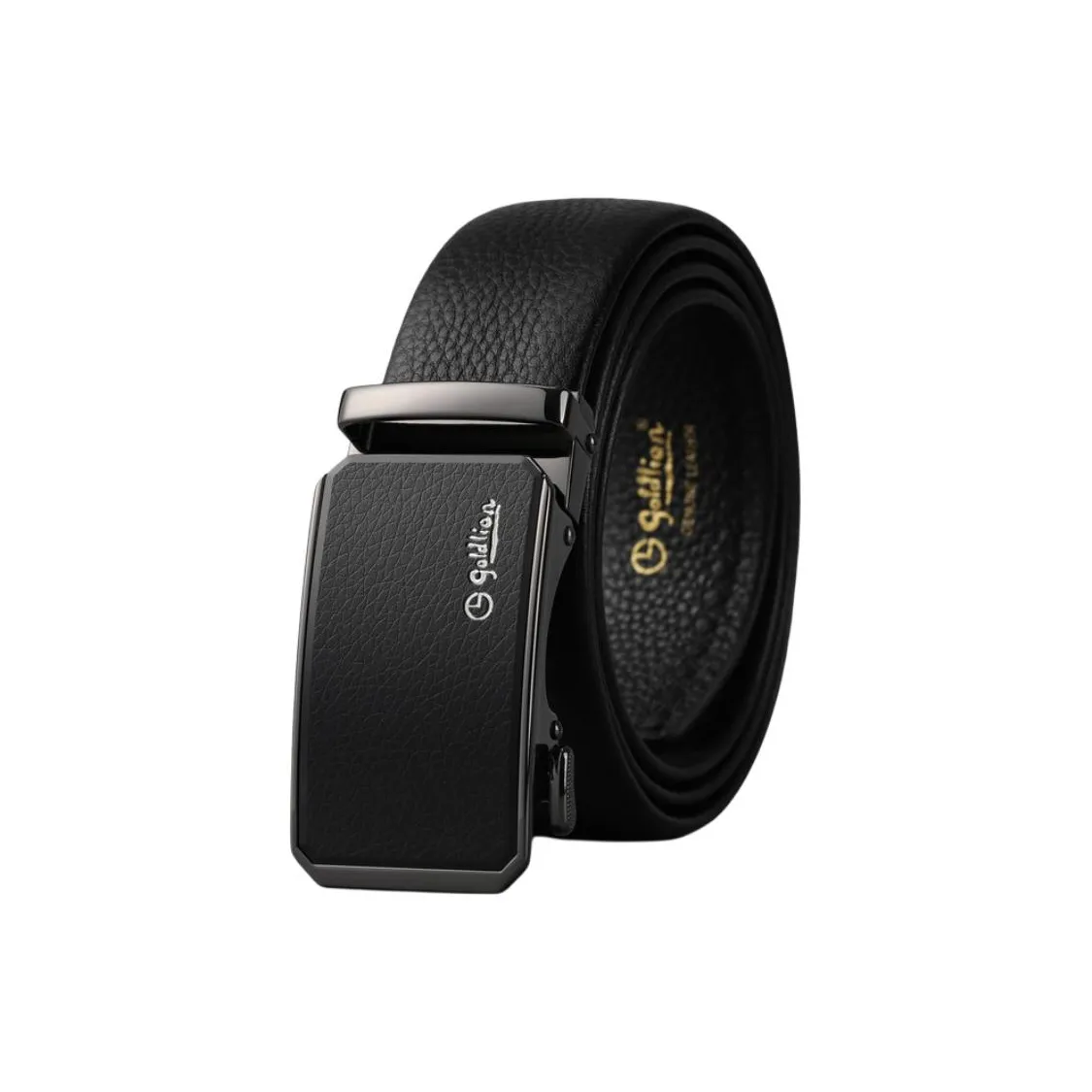 GOLDLION Cow Leather Belts Men's 3.5cm