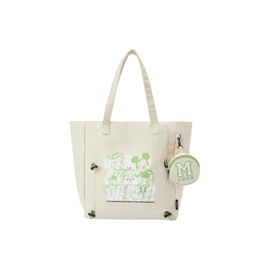 SEM R × Disney Коллаборация Ткань Тоут Сумка Сумка для покупок Сумка на плечо Унисекс Многоцветная
