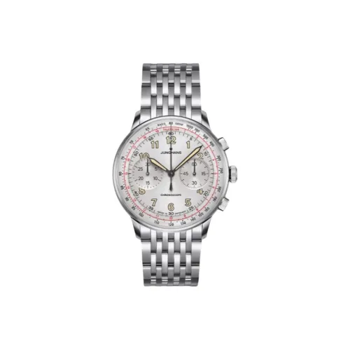 JUNGHANS Механические Мужские Часы Movement 40,7 мм Серебряные