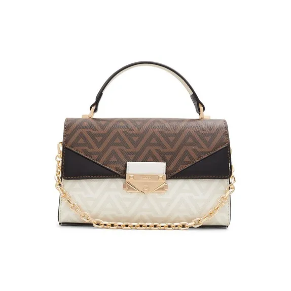 ALDO Искусственная кожа Сумка через плечо среднего размера Женская Кость Ярко-розовый