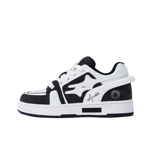 KILLWINNER Кроссовки для скейтбординга Low Top Черно-белая панда Унисекс