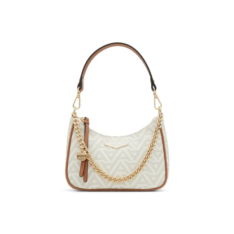 ALDO Искусственная кожа Портативная Подмышечная Сумка на плечо Маленькая Женская Смешанный цвет Коричневый