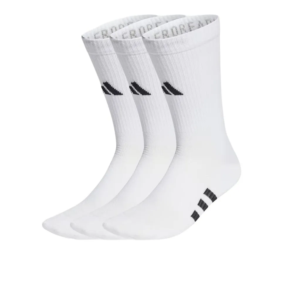 Adidas Mid Calf Socks Unisex 3 Pack White