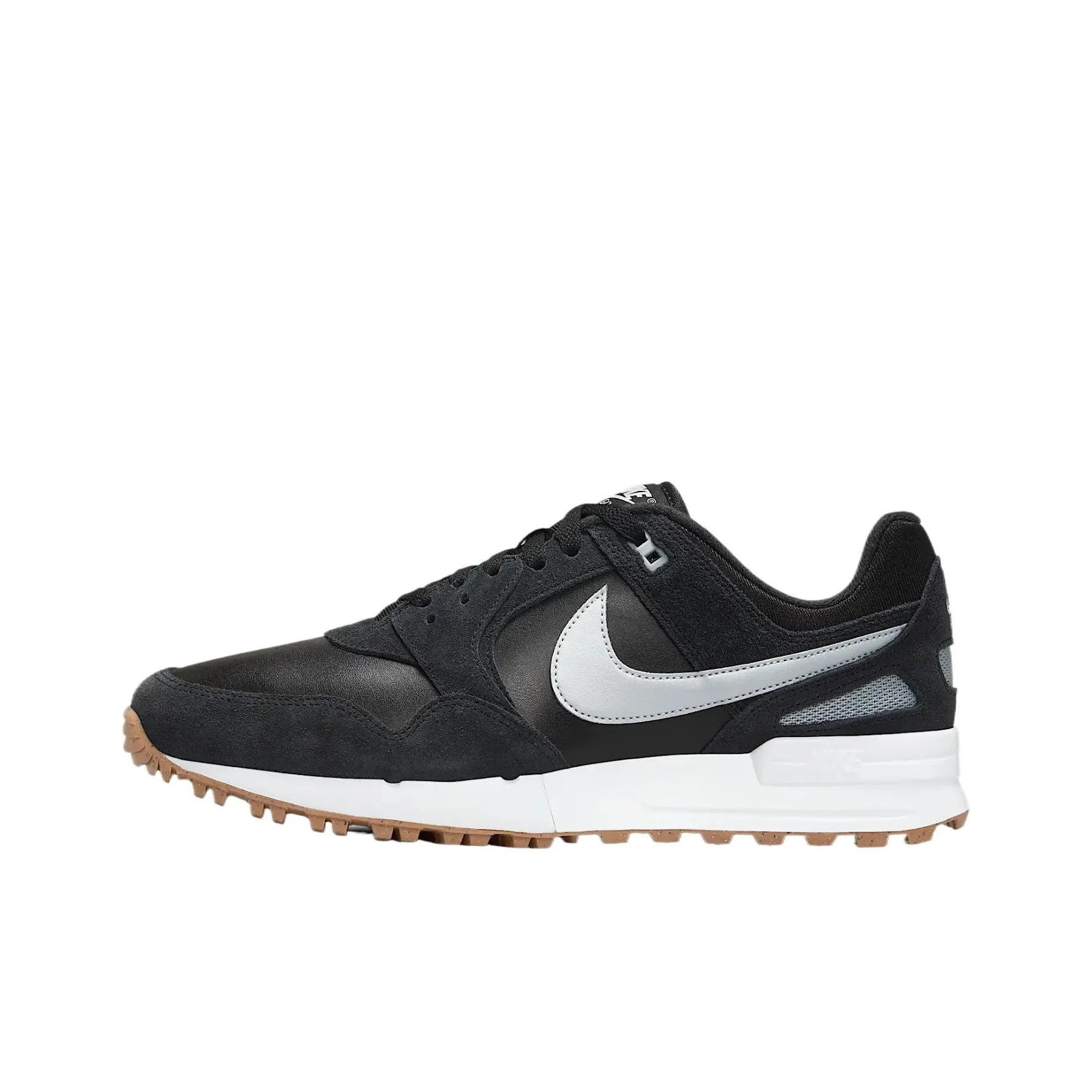 Nike Air Pegasus '89 Golf Black White Gum Medium Brown Wolf Grey