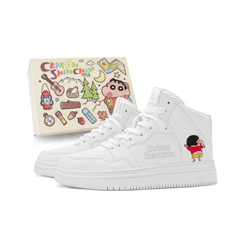 Crayon Shinchan Винтажные баскетбольные кроссовки High Top Унисекс