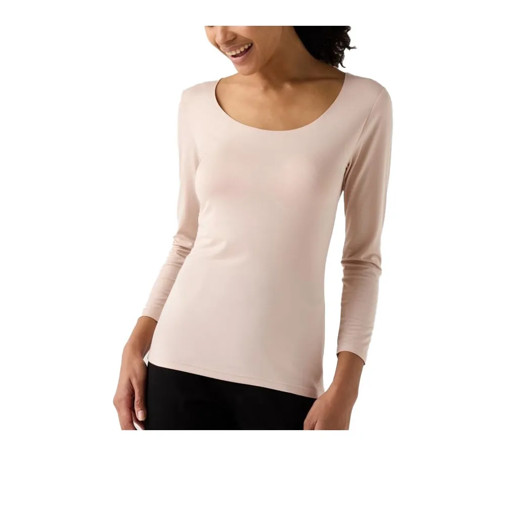 UNIQLO Термический топ женский розовый