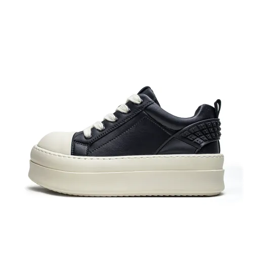 Millies Кроссовки для скейтбординга Low Top Черный/Белый Унисекс