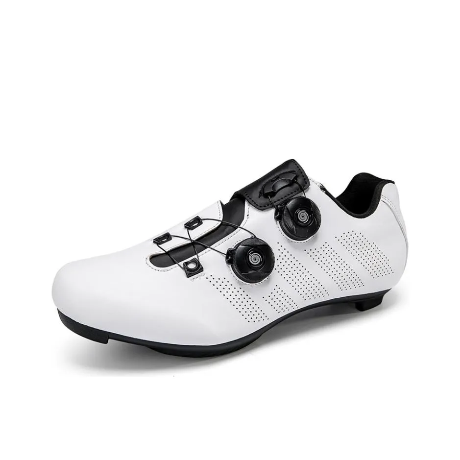 Baibianzhiheren Wear Resistant Breathable Balance Impact Resistant Lightweight Low Top Cycling Shoes Unisex