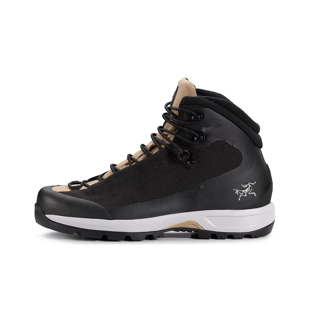 Arcteryx Acrux TR GTX Cushioning Wear Resistant High Top Trekking Shoes Unisex Black Khaki