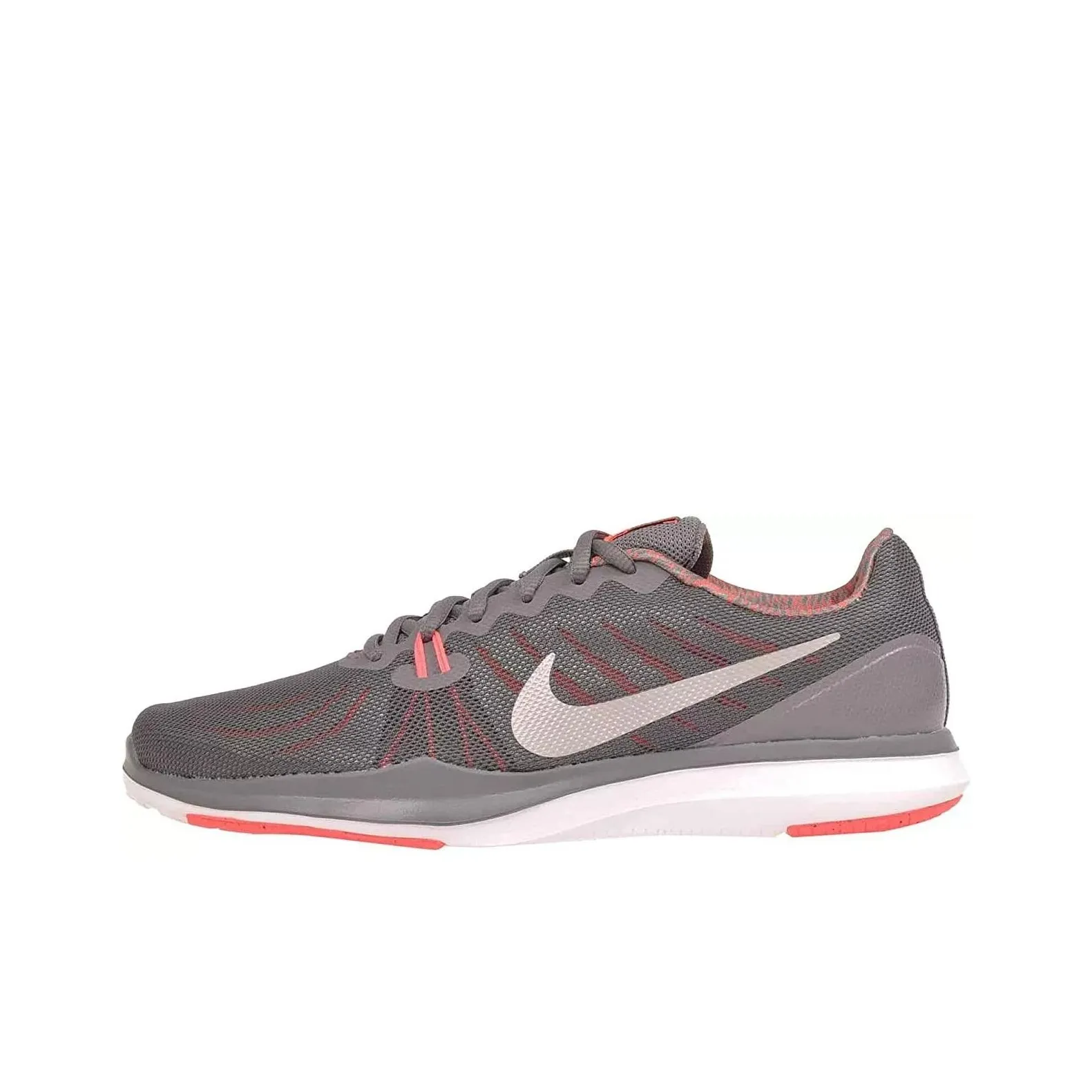 Nike Anti Slip Wear Resistant Low Top Casual Shoes Women's Gray