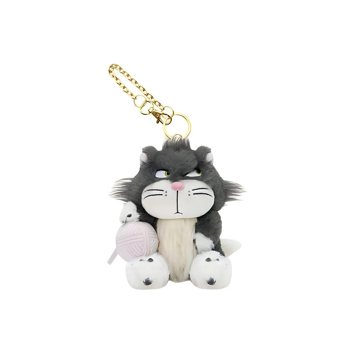 Disney Paw Party Lucifer Ключница Кукла Плюшевая Подвеска 14 см Высота Шанхайский Дисней