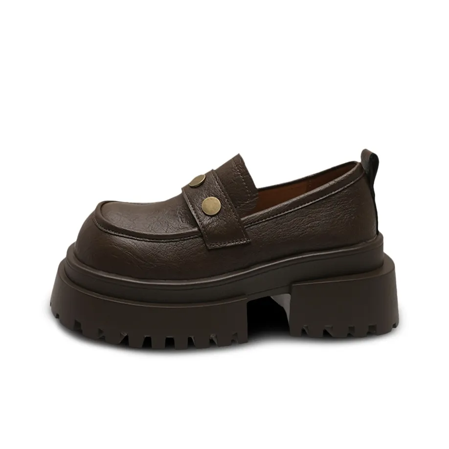 N6N8 Loafers Chunky Heel Women's