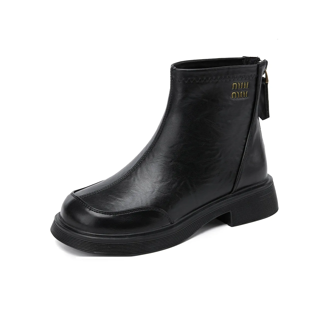 La Chapelle Мода Удобные Повседневные Ботинки Ботильоны Женские Черные