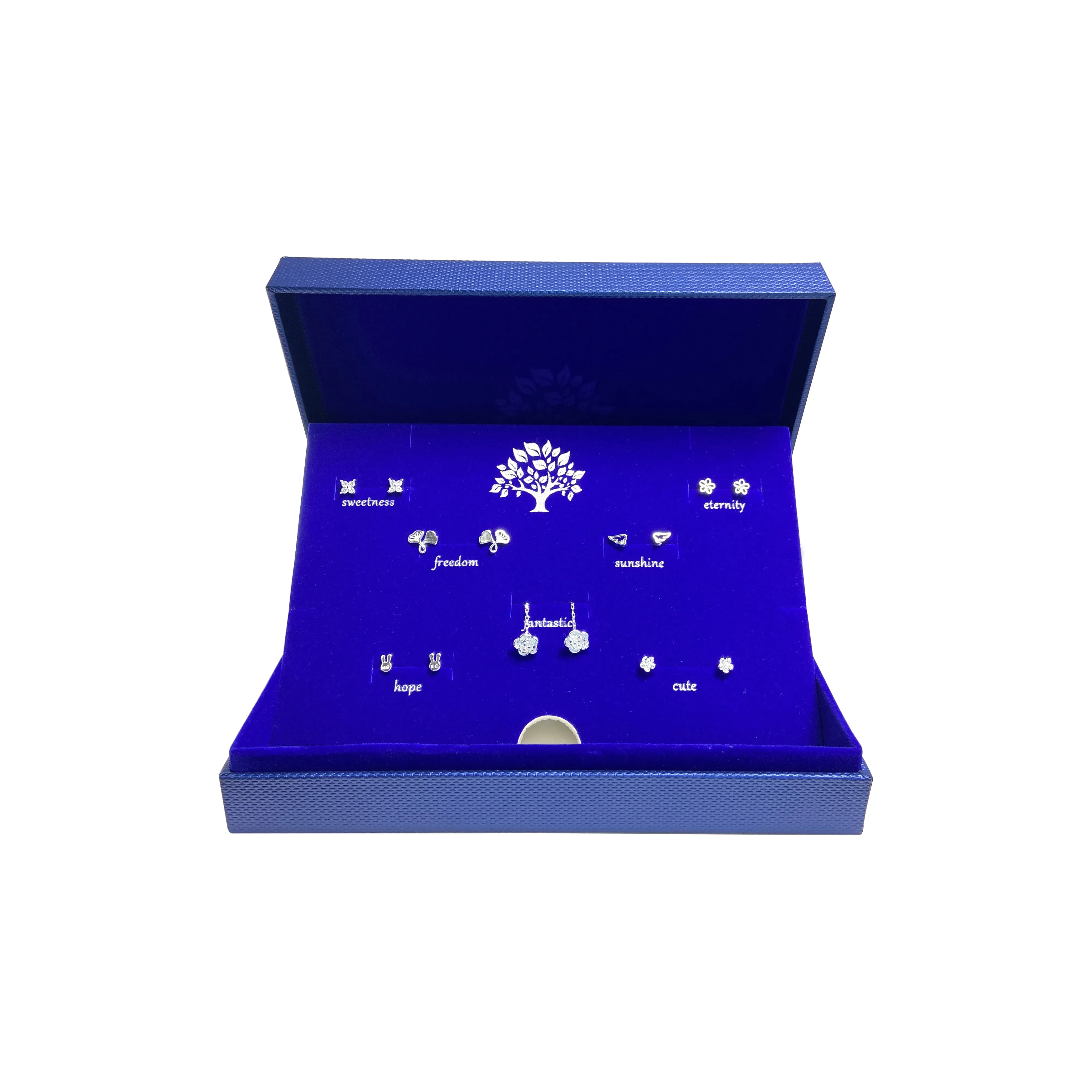 ERXI Copper Stud Earrings Women's ERXI Медные серьги-гвоздики женские