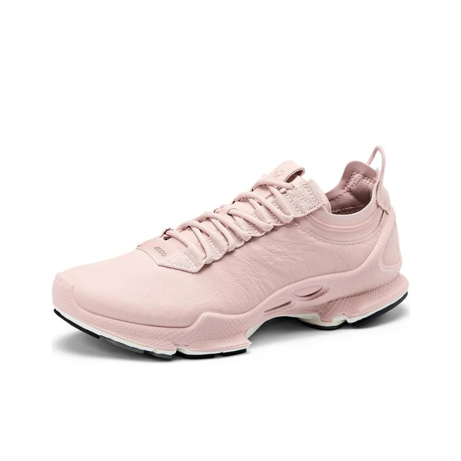 Ecco Striding C Амортизация Износостойкие Низкие Кроссовки для Бега Женские Розовые