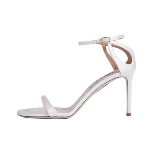 AQUAZZURA one Ремень Сандалии Белый Женские