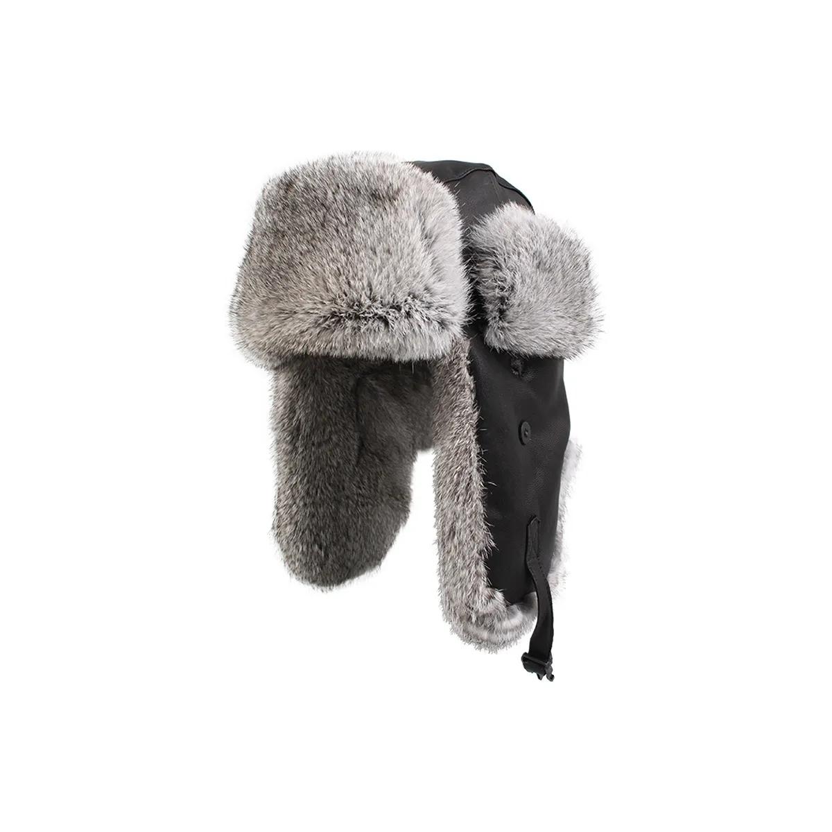 KENMONT Goat Leather Trapper Hats Men's