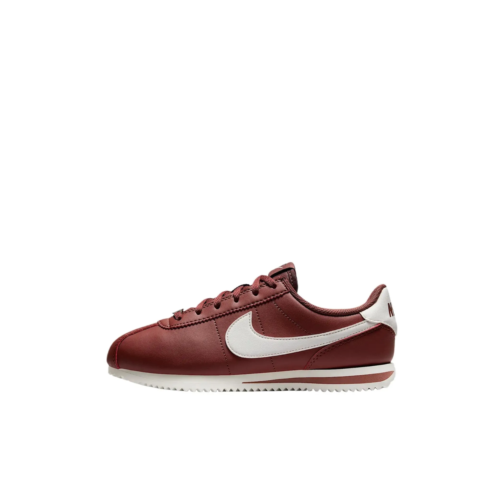 Nike Low Top Kids Lifestyle Shoes Red Tan/Black Teenagers