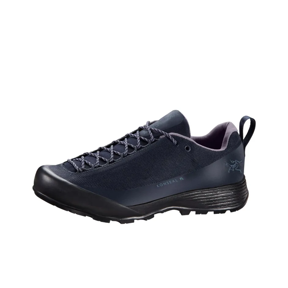 Arcteryx Konseal FL Cushioned Anti-Slip Wear-Resistant And Water-Resistant Low-Top Running Shoes Women's Dark Blue