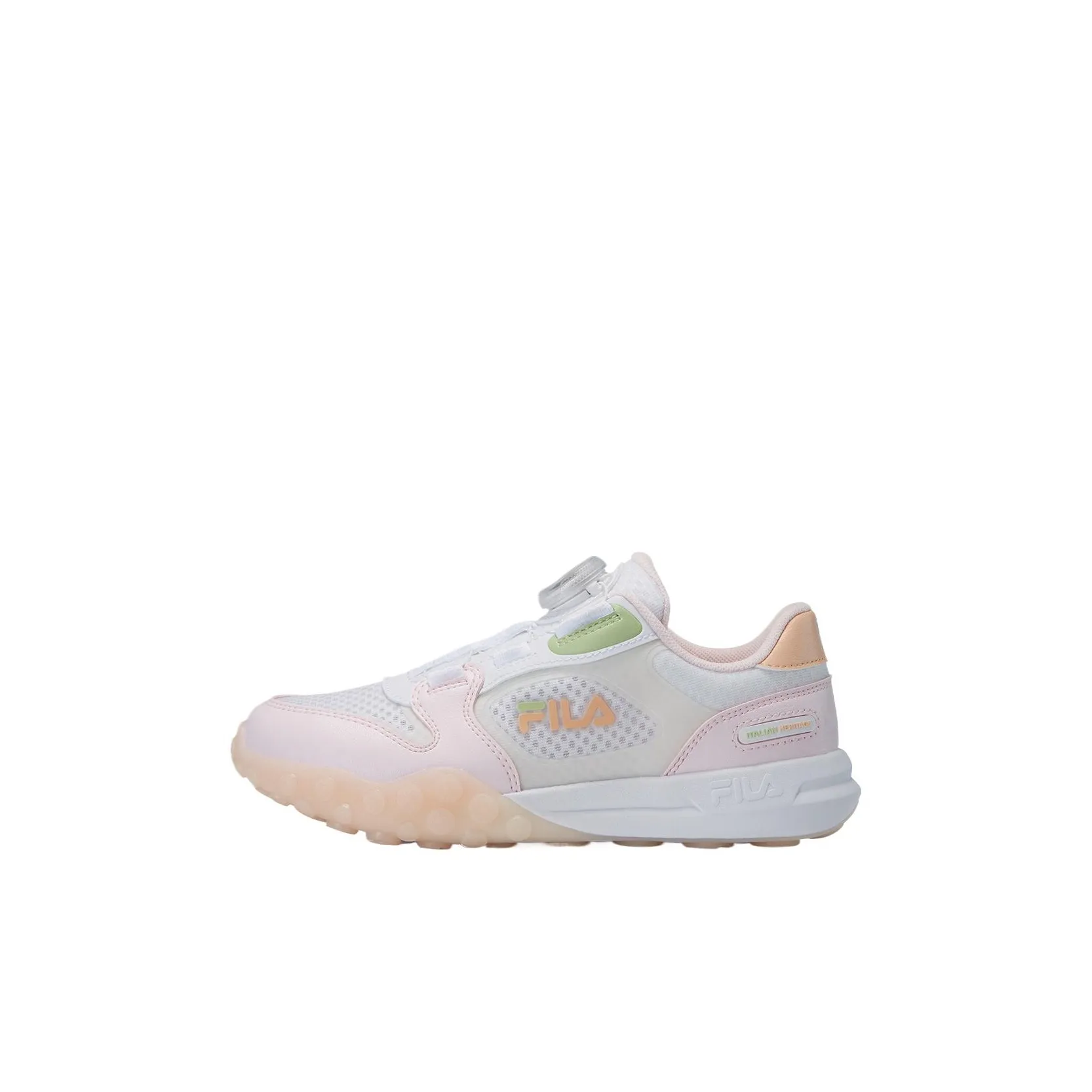 FILA KIDS BOA Low Top Kids' Running Shoes FILA White/Mist Pink Teenagers