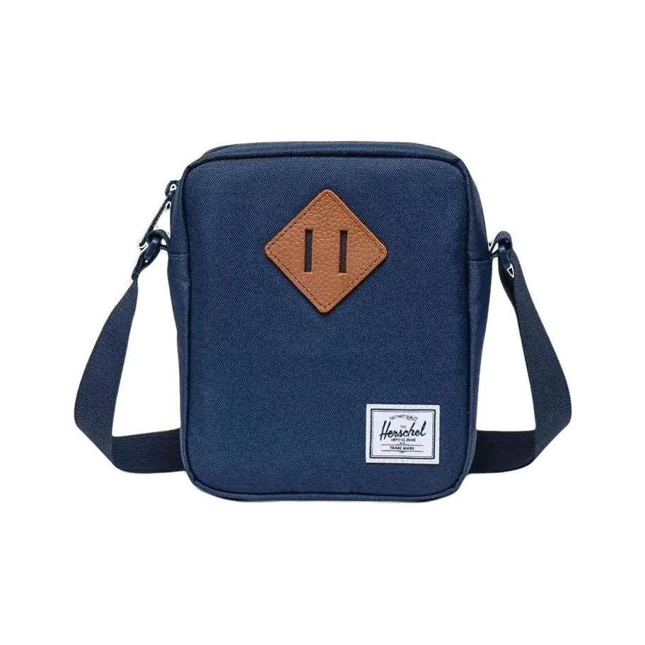 Herschel Переработанный материал Сумка через плечо Стандартная Мужская Морской синий