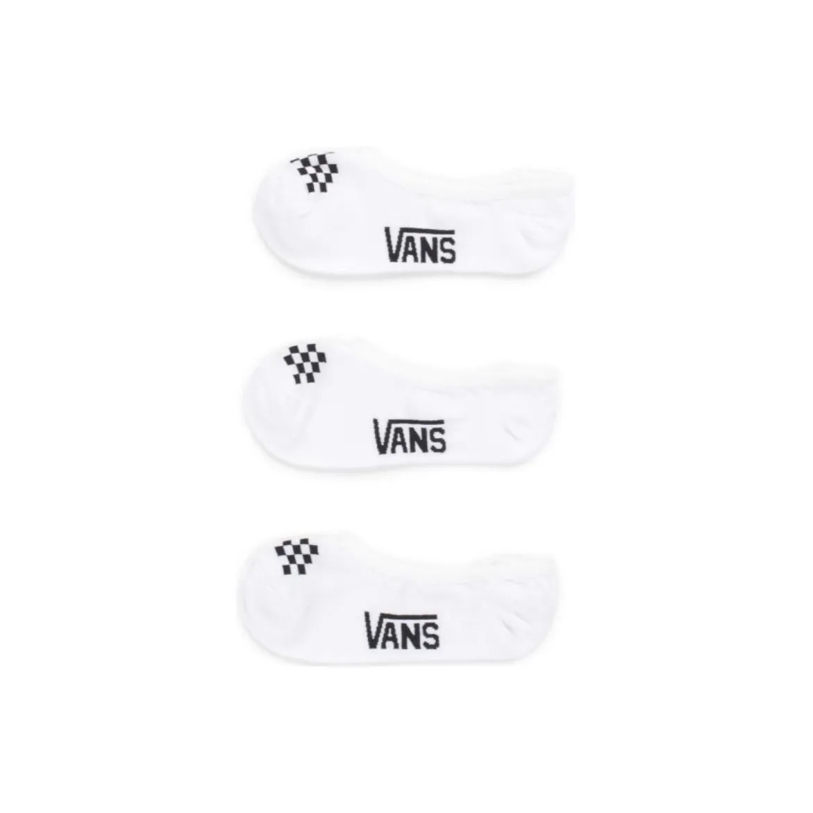 Vans WmClassic Canoodle Mid Calf Socks Women's 3 Pack White