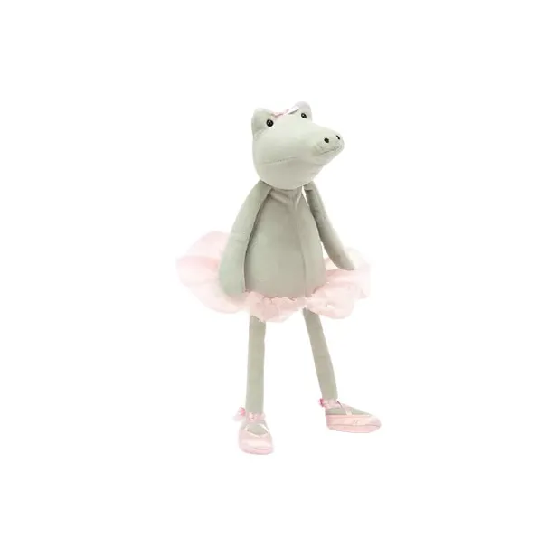 JELLYCAT Grand Платье UP Collection Животные Балет Крокодил Куклы Плюшевая кукла 33 см Рекомендуемый рост