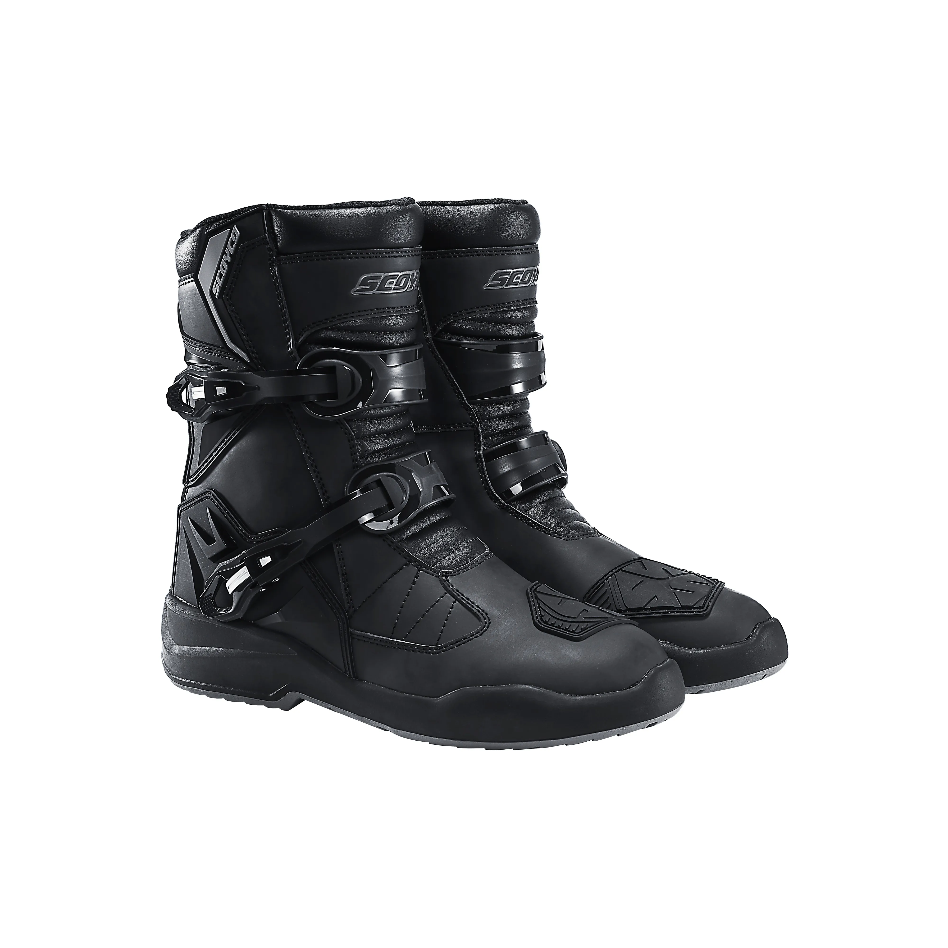 SCOYCO Warm Protective Water-Resistant Cycling Boots Men's Vintage Color Strengthened