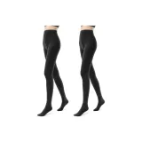 블랙 두꺼운 기모 2팩